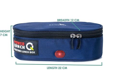 Lunch Box Electric Power Lunch Q2 Blue 